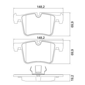 Pastilha Dianteira Cobreq BMW X3 F25 2011-2017