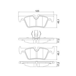 Pastilha Traseira Cobreq BMW 320i F30 2013-2018