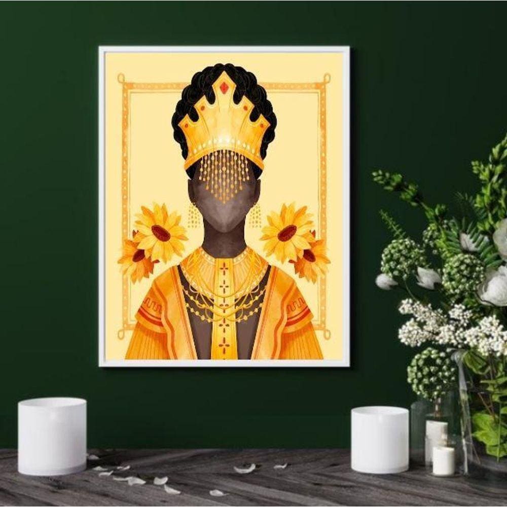 Quadro Orixá Iansã - Candomblé - 60X48Cm