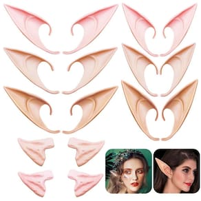 Cosplay Fairy Pixie Elf Ears Fvcisshhu 8 pares de Halloween