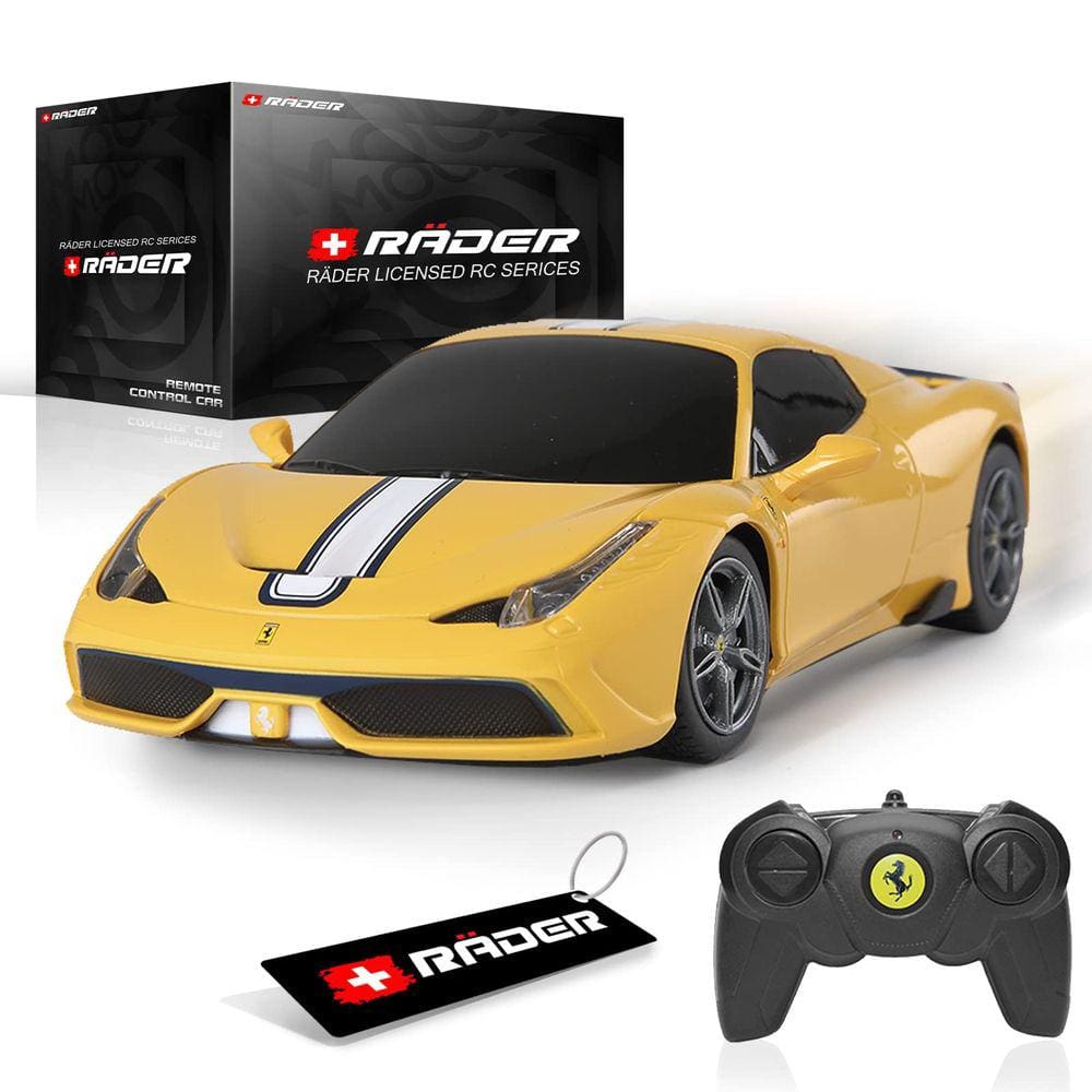 Carro de controle remoto RÄDER 458 Speciale A 1:24 Scale Ferrari