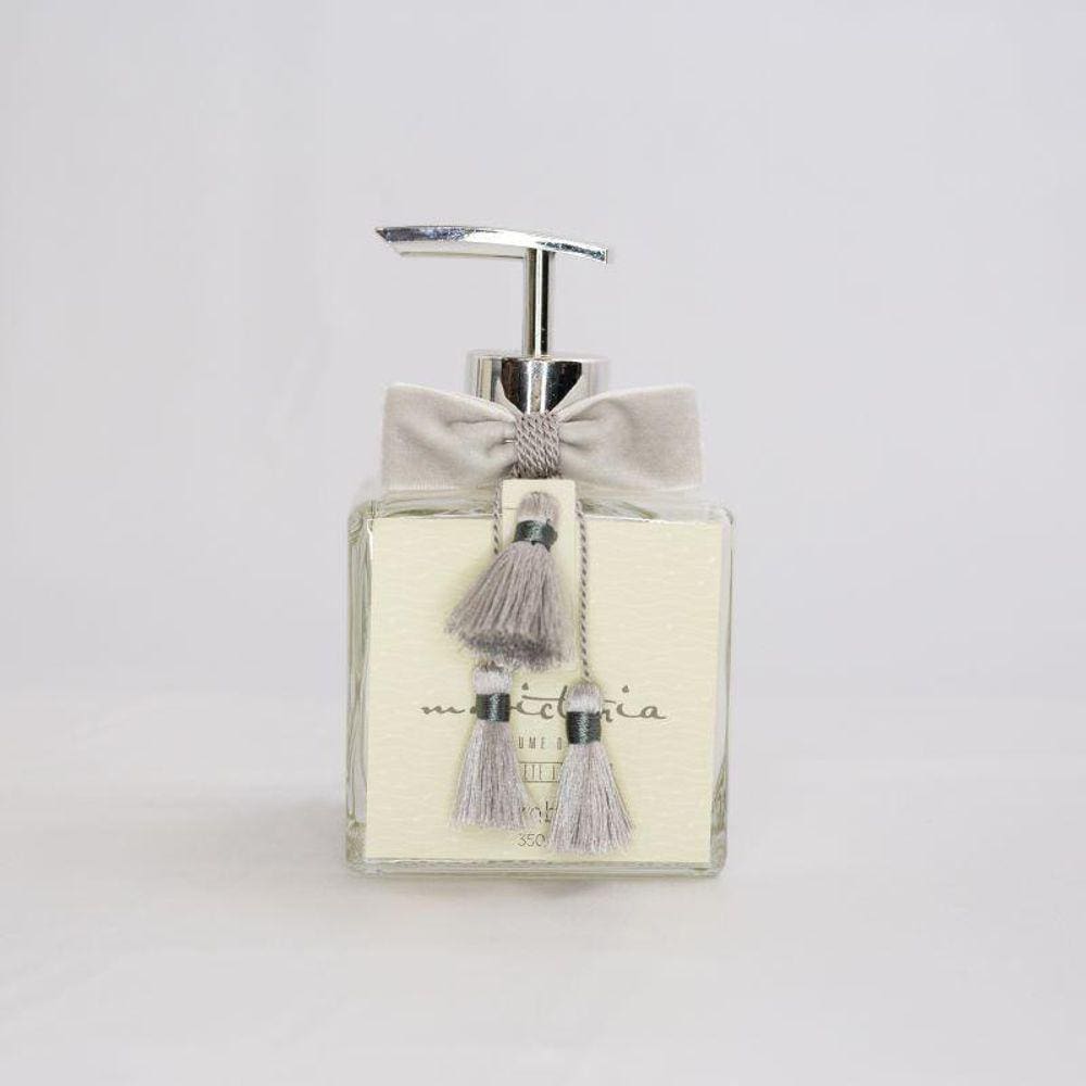 Sabonete Liquido Cubo Rosa E Fresia 350Ml- M.Victória