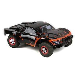 Corpo personalizado SummitLink Muddy Laranja/Preto para 1/10 RC Slash