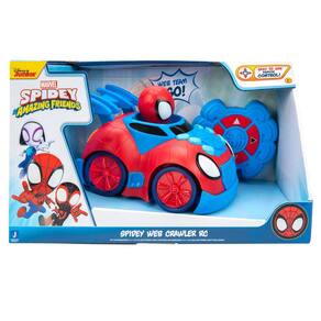Veículo com controle remoto Marvel Spidey Web Crawler com herói