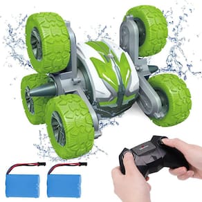 Carro de acrobacias RC KaeKid 6WD anfíbio impermeável de 8 a 12 anos
