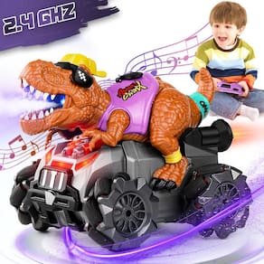 Dinosaur Car com controle remoto usando Monster Dino Truck