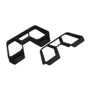 Nerf Bars RPM Black para Traxxas Rally e LCG Slash 4x4 1/10