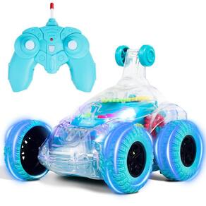 Carro de acrobacias de controle remoto GEERAY Toy Cars para meninos de 4 a 6 anos