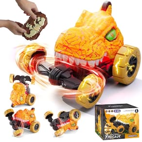 Brinquedos de dinossauro de carro de controle remoto LOVE LIFE para crianças de 3 a 8 anos