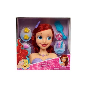 Styling Head Disney Princess Ariel com acessórios