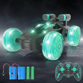 Carro de controle remoto STAVOZE, modelo mais recente com pneus iluminados