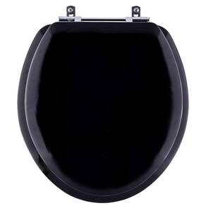 Assento Sanitário Almofadado Dalia Preto para vaso Fiori