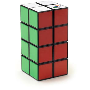 Puzzle Toy Rubik`s Tower 2x2x4, combinação complexa de cores