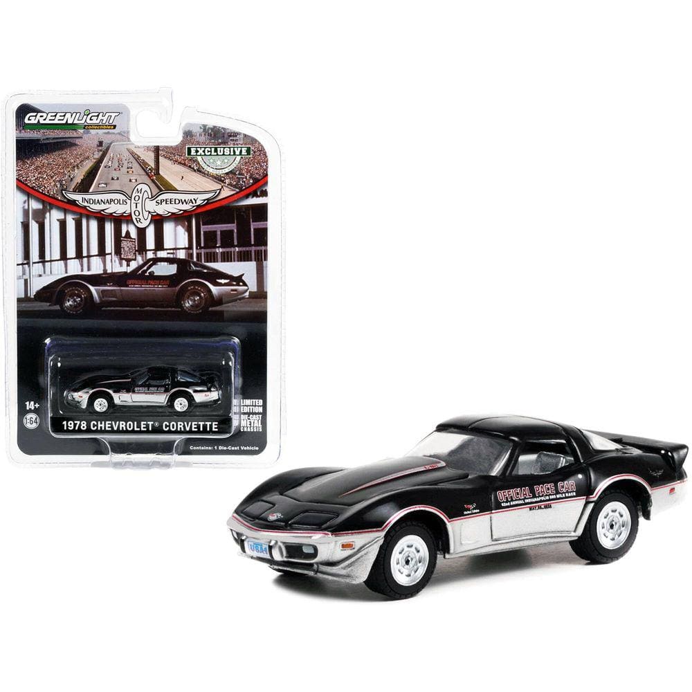 Modelo de carro fundido sob pressão Greenlight 1978 Chevrolet Corvette 1:64