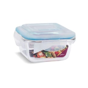 Pote Vidro Hermético Trava Mais Forno Micro-Ondas e Freezer 320ml - Quality House