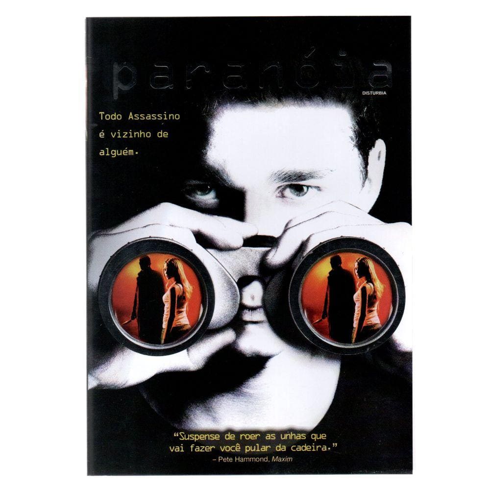 Dvd Paranoia - Todo Assassino É Vizinho De Alguem
