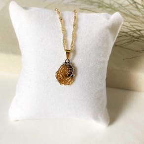 Colar com Pingente Spitz - Banhado em Ouro 18k