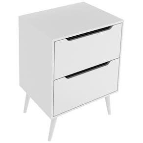 Gabinete Para Banheiro 60 cm Com 2 Gavetas BN3639 Branco Tecno Mobili