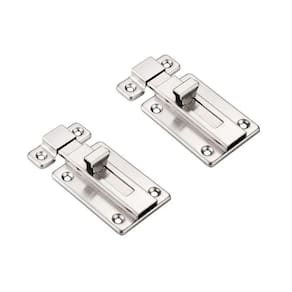 Kit 2 Trincos Inox Porta Janela Armário Fecho Ferrolho