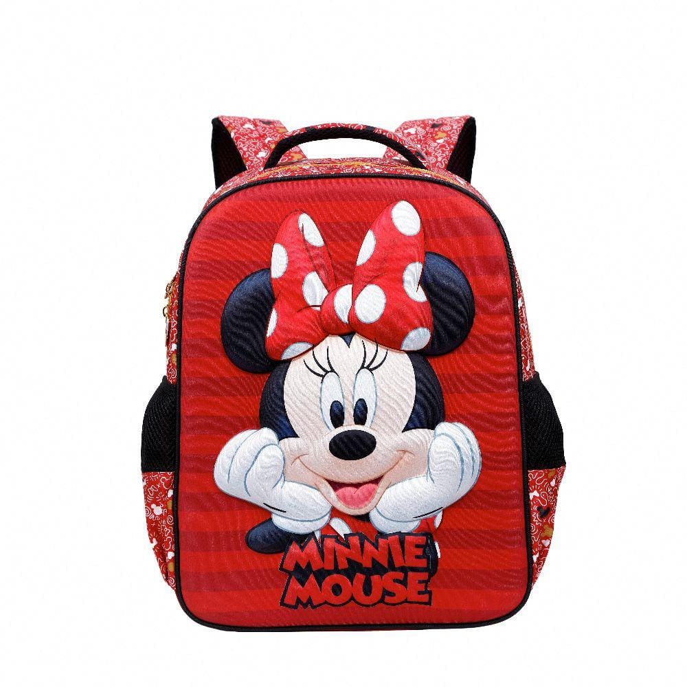 Mochila de Costas Minnie Vermelha SE Ref: 11452 Xeryu`s