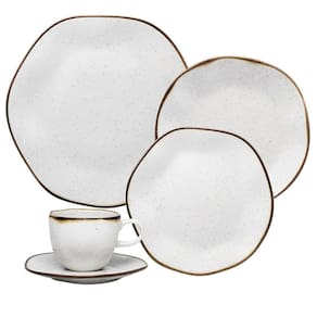 Aparelho Jogo De Jantar Ryo Maresia 30 Pç Oxford Porcelana