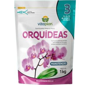 Adubo para MANUTENÇÃO das Orquídeas (1Kg) VITAPLAN