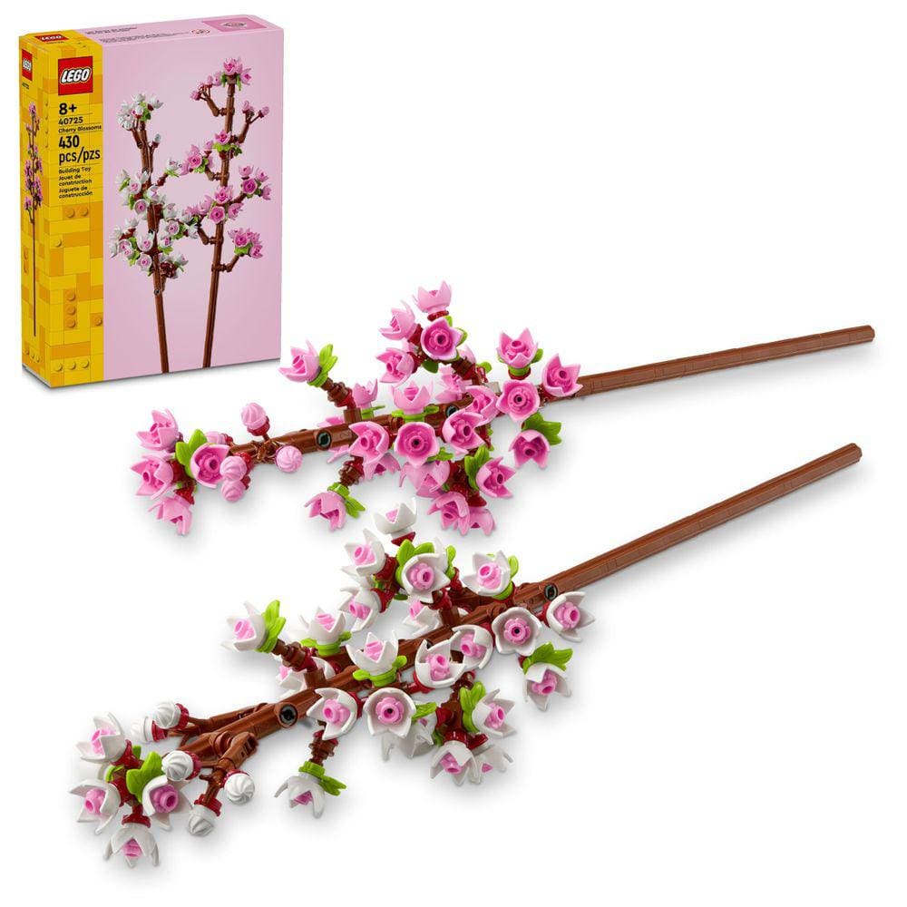Presente de celebração LEGO Cherry Blossoms 40725 para crianças maiores de 8 anos