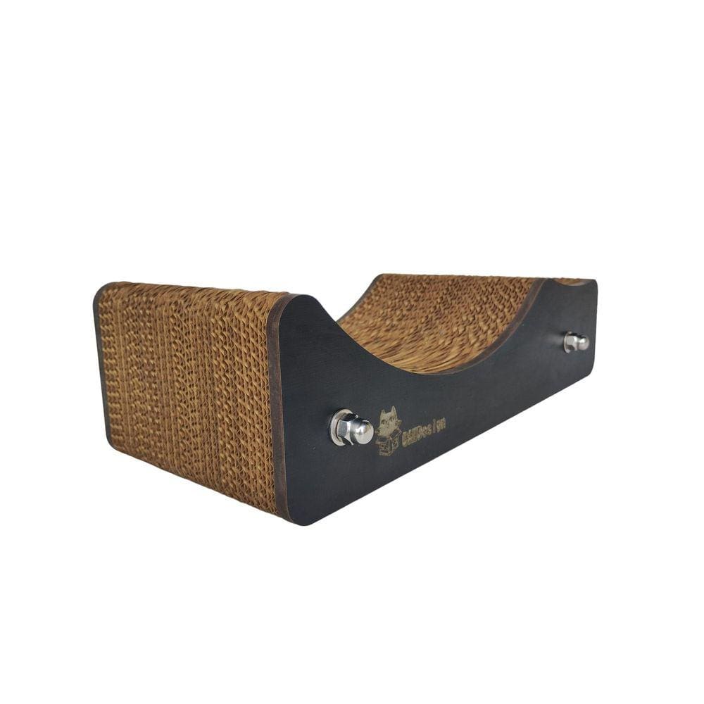 Arranhador Gatos Papelão Cama Afiar Unhas Anti Stress Mdf