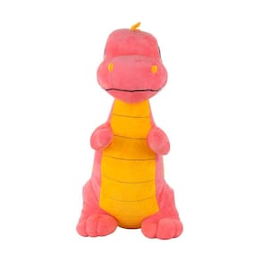 Dinossauro Rosa 35Cm - Pelúcia