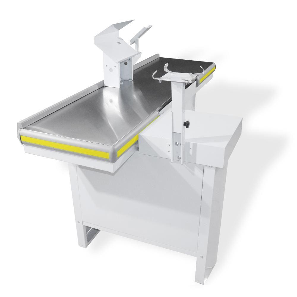 Checkout Leve de 1,80M Mesa Reta em ”L” com Kit Innal