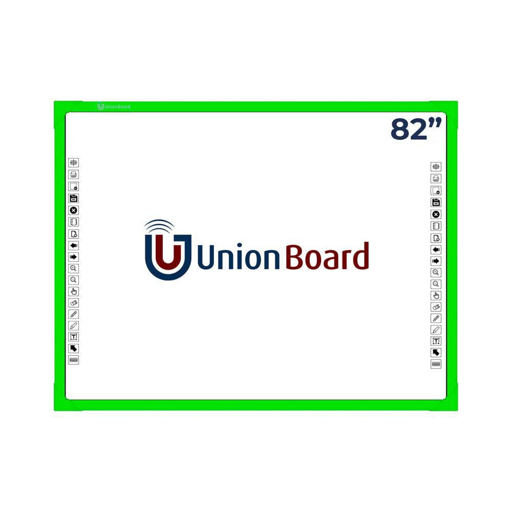 Lousa Interativa Unionboard Color 82 Polegadas - Verde