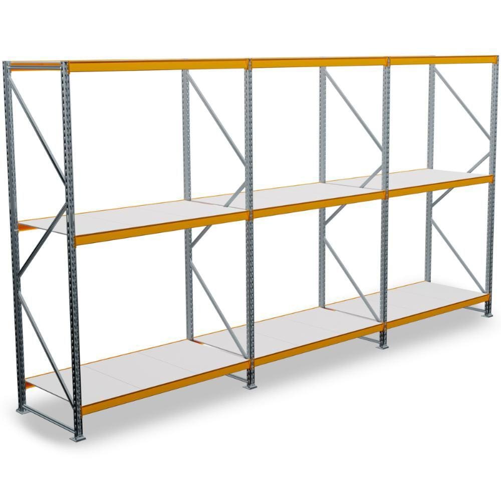 Mini Porta Pallet 1 Inicial 2 Continuações 200x180x60 3N Com Bandeja de Aço - Amapá