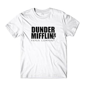 Camiseta Da Série The Office Dunder Mifflin Paper Company