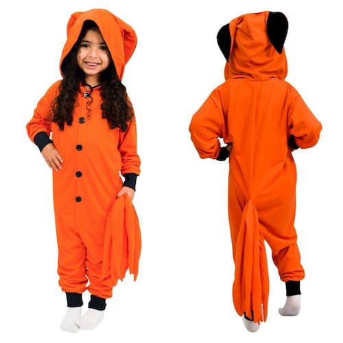 Kigurumi Pijamas De Naruto Mujer Uzumaki Kurama Kyuubi Disfraz De