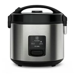 Panela de Arroz Elétrica Electrolux 3,5L Cor Inox Efficient 2 em 1 por Rita Lobo (ERC20) 110V