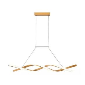 Pendente Led Sofia Infinity Dourado 1M 60W 3000K Cinderella