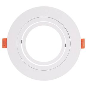 Spot de Embutir Bivolt Direcionável Soquete GU10 DL152AR70W Bella Iluminação Branco