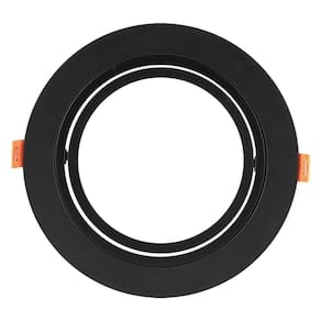 Spot de Embutir Bivolt Direcionável Soquete GU10 DL152AR111B Bella Iluminação Preto