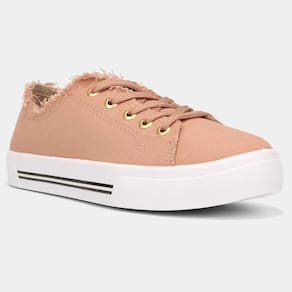 Tênis Moleca Casual Feminino - Bege