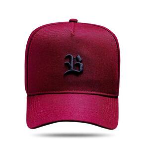 Boné Blck Brasil Snapback Aba Curva Básico Logo B Pequeno