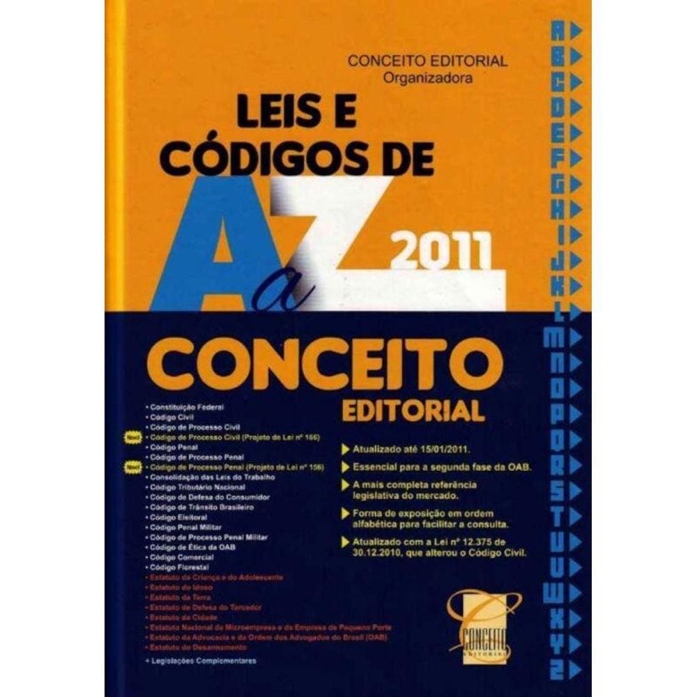Leis e Códigos de a a z 2011