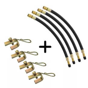 4 Suporte Simples Mbr-1048 + 4 Extensao Flexivel 5510