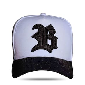 Boné Blck Brasil Snapback Aba Curva Com Brilho Shine