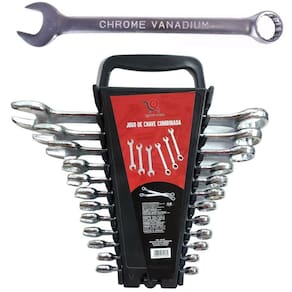 Jogo Chave Combinada Kit 6-22mm Conjunto 12 Peças