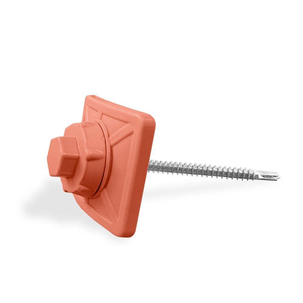 Kit Fixação Para Telha PVC com Parafuso 20 Unidades Lux Telhas Ceramica