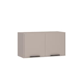 Armário Aéreo 80cm 2 Portas Stylo Luciane Móveis Cinammon