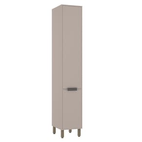 Paneleiro Simples 40cm 2 Portas Stylo Luciane Móveis Cinammon