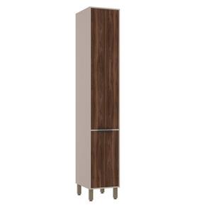 Paneleiro Simples 40cm 2 Portas Stylo Luciane Móveis Cinammon-escarlate