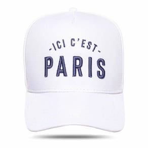 Boné Blck Brasil Snapback Aba Curva Psg Ici C`est Paris