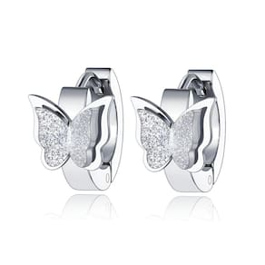 Brincos Borboleta Feminino Nyla Banhado A Ouro 18k Aço Inox